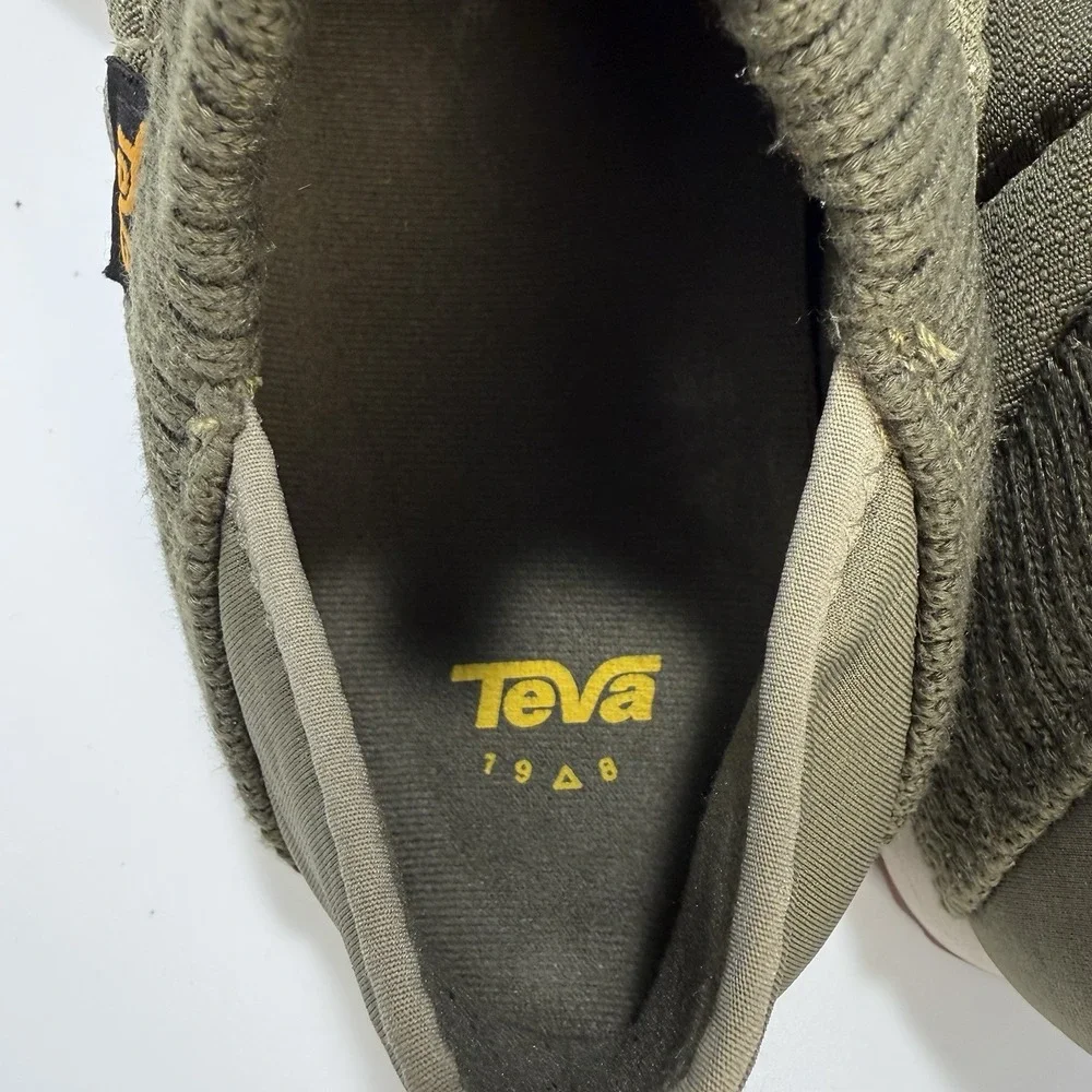 Teva Men's ReEmber Ember Moc Dark Olive Slip On Shoes 1125472 Size US 6